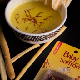 Saffron Chicken Soup.